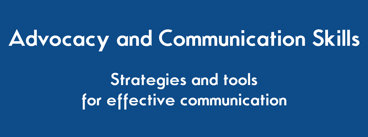 Advocacy and Communication Skills – edizione di settembre 2015