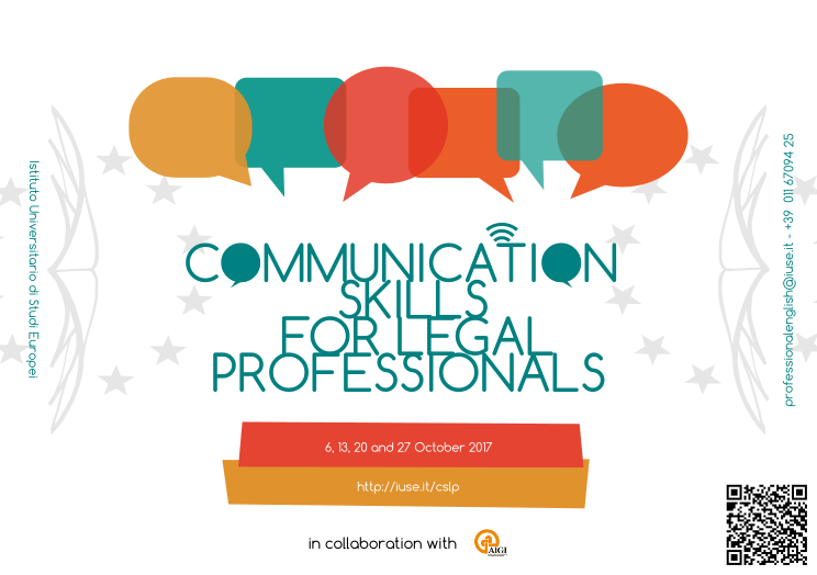 Nuovo corso: Communication Skills for Legal Professionals